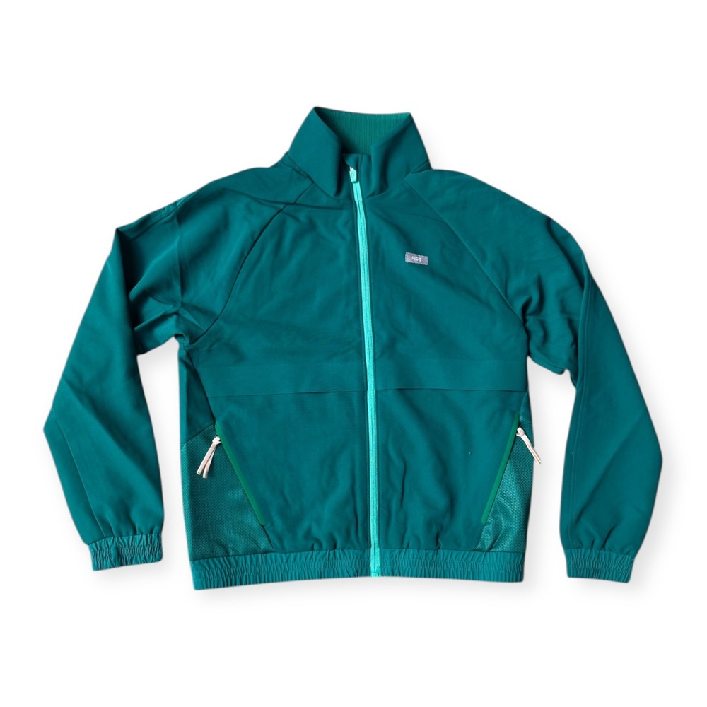 Figs Teal Technical Collection Track Jacket Full … - image 1